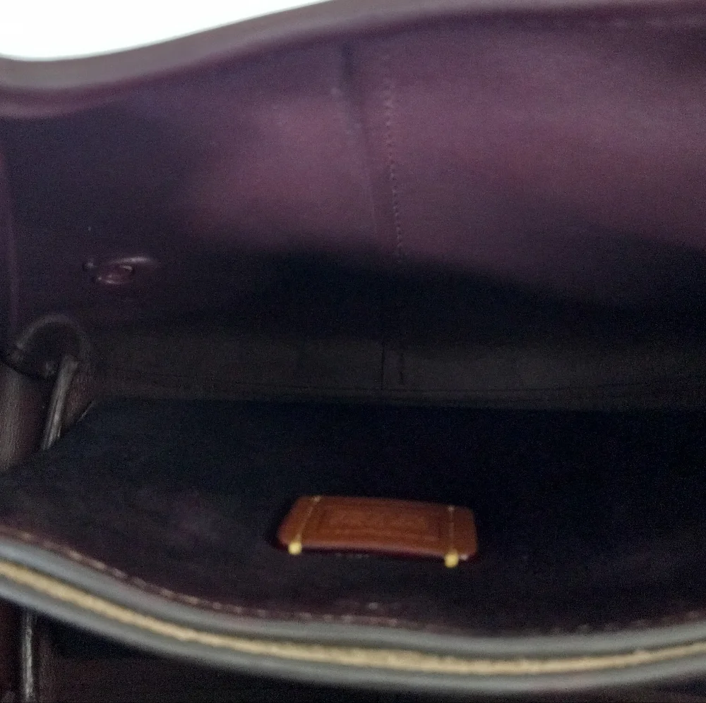 Coach Lana Shoulder Bag 23, Mahogany, Custom Dyed